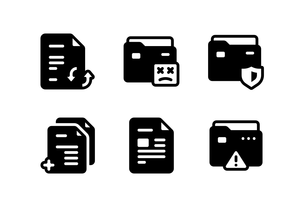 File and Folder Large Set Preview