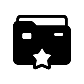 Favorite Folder, Document, Information, Management, Organize icon