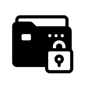 Locked Folder, Document, Information, Management, Organize icon