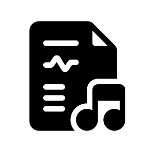 Music File, Document, Information, Management, Organize icon