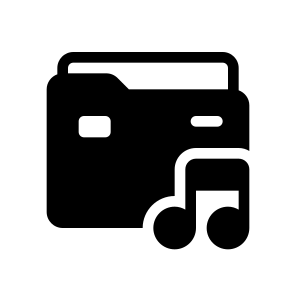 Music Folder, Document, Information, Management, Organize icon
