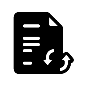 Recovery File, Document, Information, Management, Organize icon