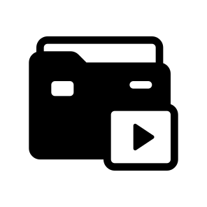 Video Folder, Document, Information, Management, Organize icon
