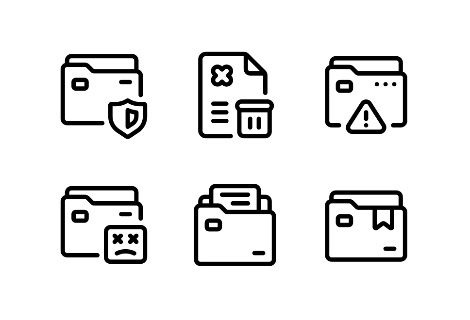 File and Folder Large Set Preview
