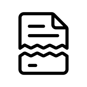 Corrupted File, Document, Information, Management, Organize icon