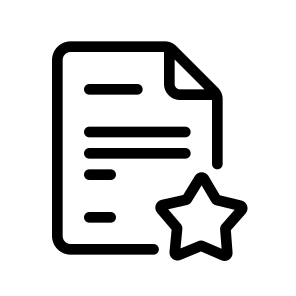 Favorite File, Document, Information, Management, Organize icon
