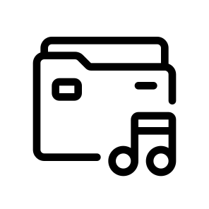 Music Folder, Document, Information, Management, Organize icon