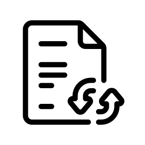 Recovery File, Document, Information, Management, Organize icon