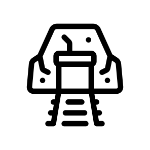   Mine, Industry, Coal, Mining, Geology icon