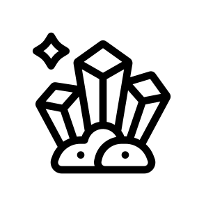   Mineral, Industry, Coal, Mining, Geology icon