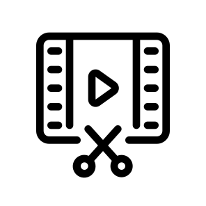   Video Editing, Digital, Content, Internet, Social Media icon