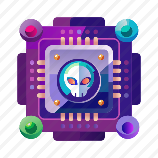 Alien Chip, Microprocessor, Extraterrestrial, Cosmic, Fiction preview