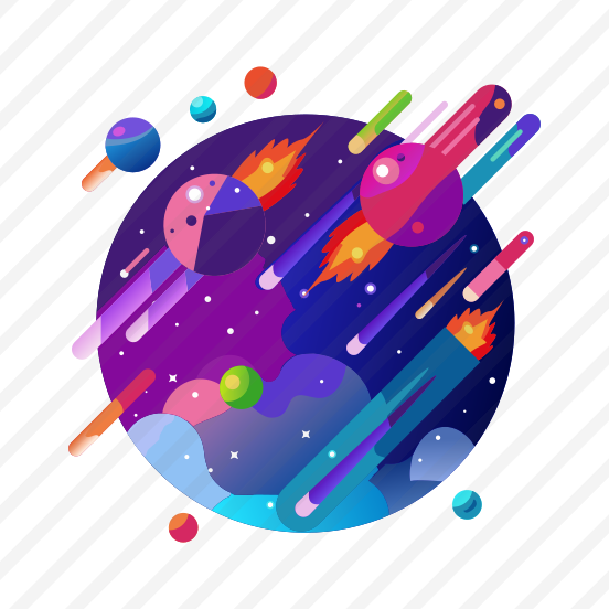 Asteroids, Meteors, Comets, Cosmic, Astronomy preview