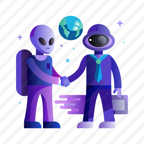 Astrobiologist, Exobiology, Alien, Xenobiologist, Handshake preview