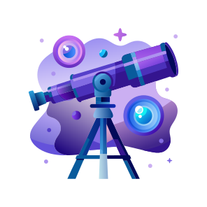 Astronomy, Telescope, Eyepiece, Observation, Stargazing icon