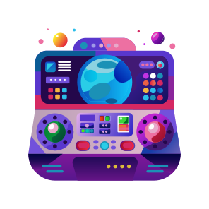 Control Panel, Device, Communicator, Cosmic, Astronautics icon