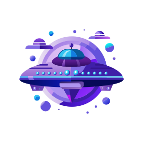 Flying Saucer, Ufo, Spacecraft, Extraterrestrial, Fiction icon