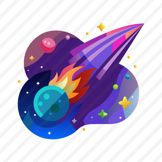 Meteor, Asteroid, Comet, Cosmic, Astronomy preview