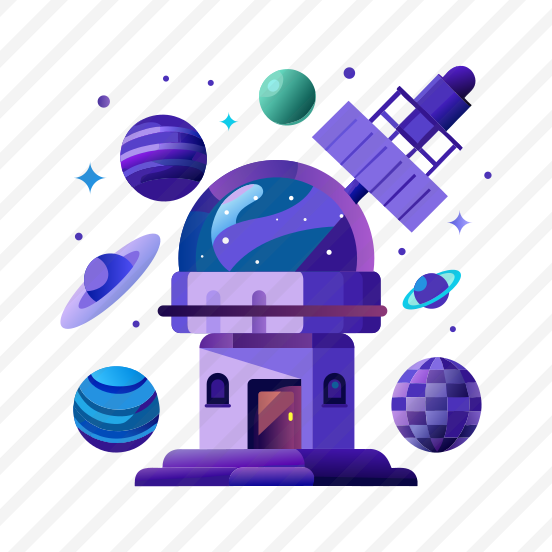 Observatory, Planetarium, Cosmic, Astronomy, Building preview