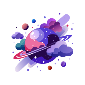 Planet, Orbital, Saturn, Cosmic, Astronomy icon