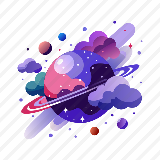 Planet, Orbital, Saturn, Cosmic, Astronomy preview