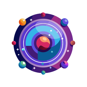 Planets, Orbital, Solar System, Celestial, Astronomy icon