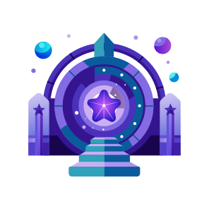 Portal, Futuristic, Space Portal, Fiction, Alien Gateway icon
