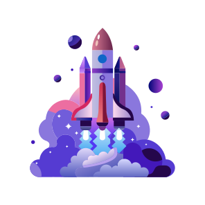 Rocket Launch, Spacecraft, Aircraft, Travel, Transportation icon