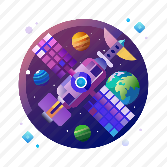 Satellite, Spacecraft, Space Station, Communication, Technology preview