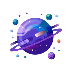 Saturn Planet, Orbital, Cosmic, Astronomy, Celestial icon