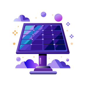 Solar Panel, Energy, Photovoltaic, Sustainable, Technology icon