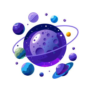 Solar System, Planets, Astronautics, Astronomy, Celestial Bodies icon