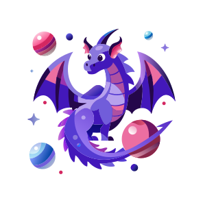 Space Dragon, Creature, Extraterrestrial, Fiction, Character icon