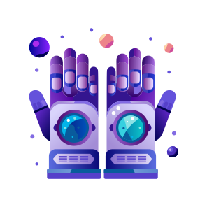 Space Gloves, Mitts, Handwear, Technology, Astronautics icon