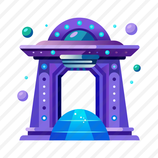 Space Portal, Door, Doorway, Alien Portal preview