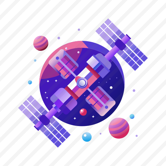 Space Satellite, Spacecraft, Space Station, Transport, Astronomy preview