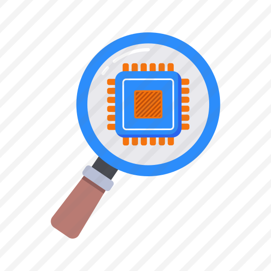 Ai Chip, Processor, Hardware, Magnifying, Researching preview