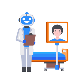 Ai Doctor, Robot, Machine, Bot, Humanoid, icon