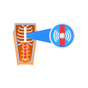 Bone Sensor, Detection, Technology, Orthopaedics, Diagnostic icon