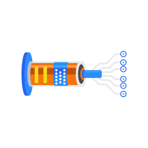 Data Syringe, Cybernetics, Injection, Network, Biometrics icon