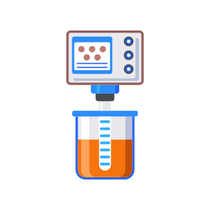 Fluid Analyzer, Liquid, Chemical, Laboratory, Sample icon