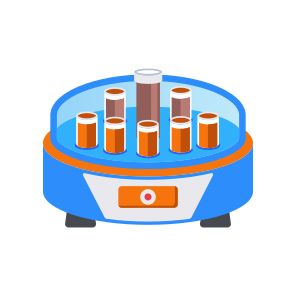 Lab Centrifuge, Analyzer, Diagnostics, Extraction, Biotechnology icon