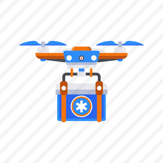 Medical Drone, Camera, Surveillance, Flying, Robotic Camera preview