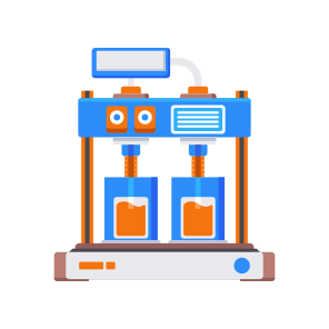 Medical Printing, Additive, Chemical, Bioprinting, Production, icon