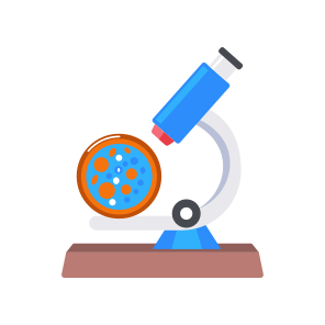 Microscope, Magnification, Researching, Laboratory, Observation icon
