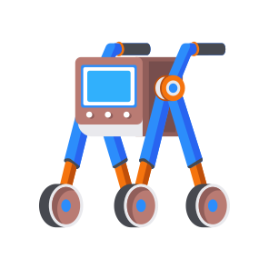 Mobility Aid, Vehicle, Assistance, Hospital Equipment, Medical Stroller icon