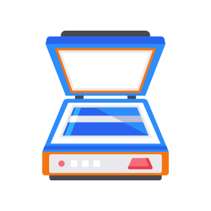 Scanner, Hardware, Machine, Technology, Sensor icon