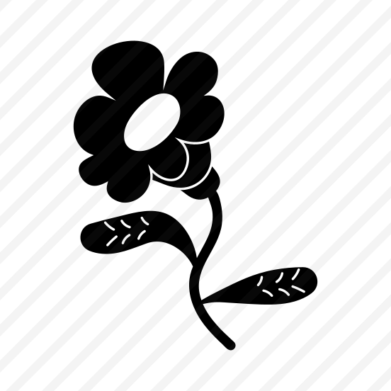 Flower, Floral, Nature, Plant, Blooming,simple Icon preview
