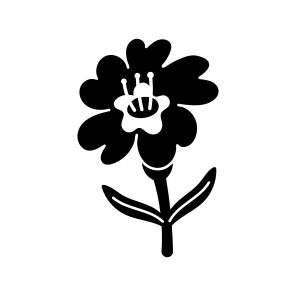 Flower Plant, Floral, Nature, Blooming, Botanical icon