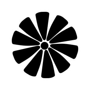 Pinwheel Flower, Floral, Nature, Plant, Botanical icon